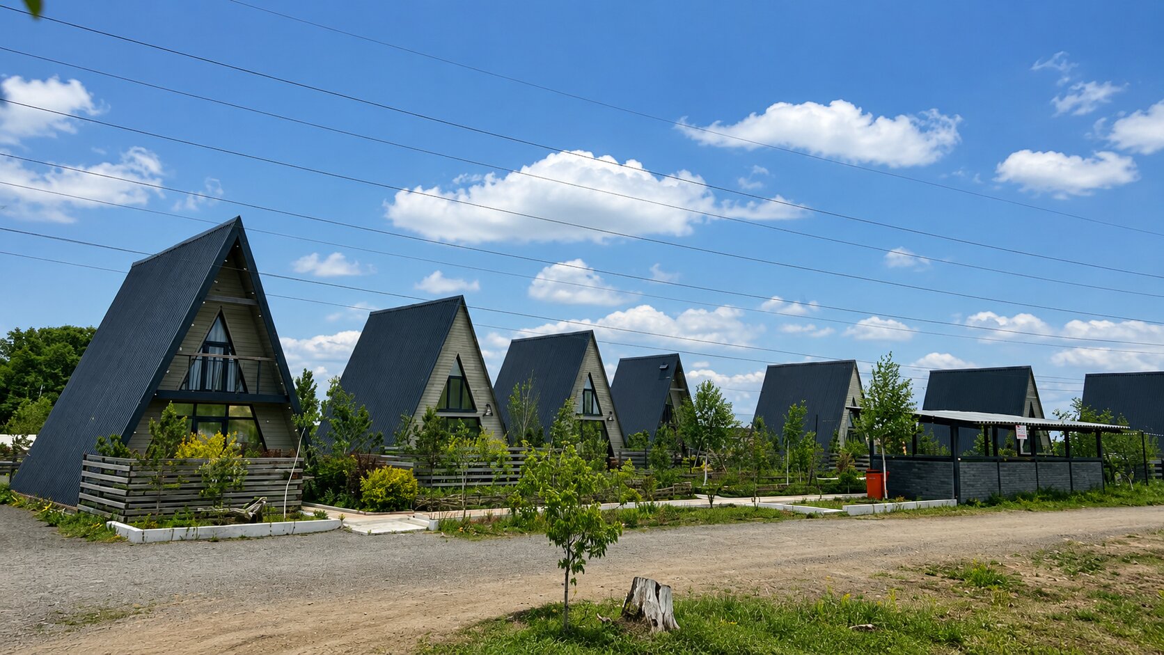 А-фреймы Baiterek Resort